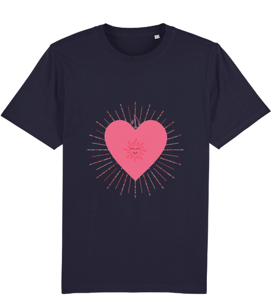 AWRAE WARE Sunshine Love Heart T-Shirt