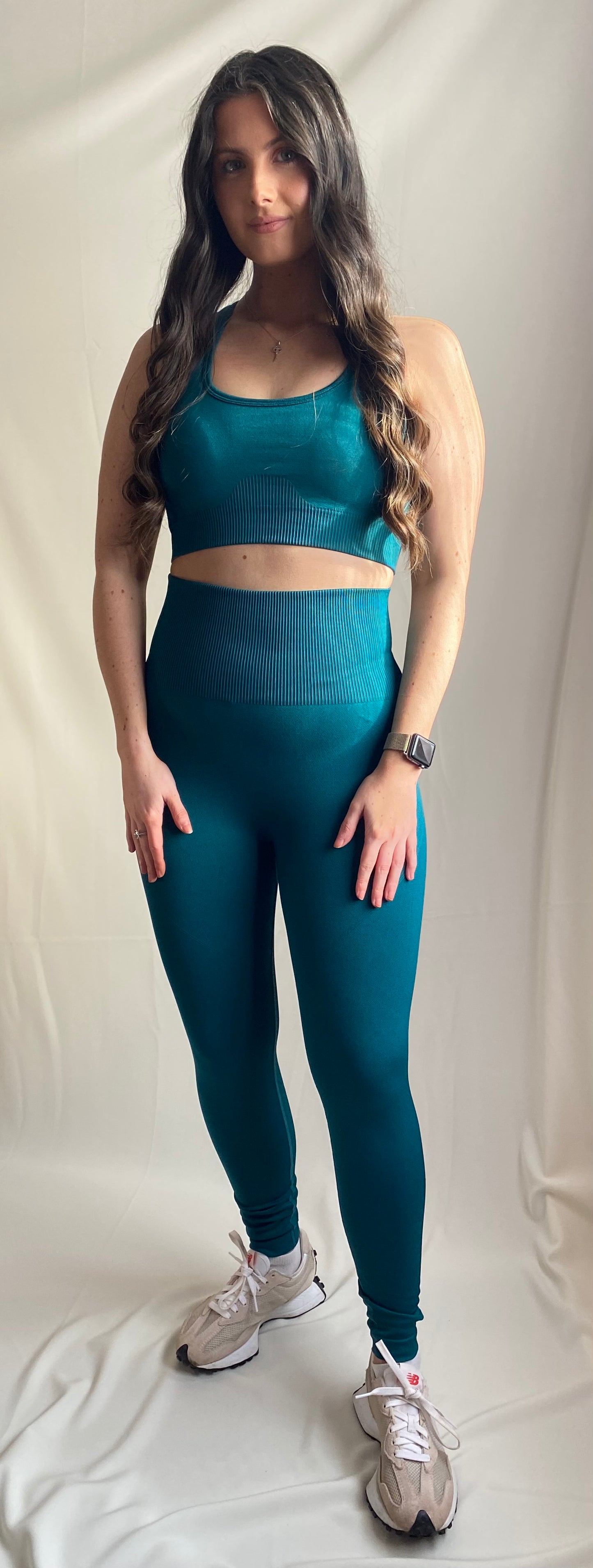 SELF-CARE SEAMLESS AND SCULPT FOREST LEGGINGS